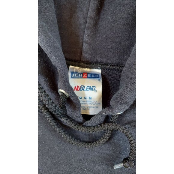 Vintage Jerzees Fresno State Bulldogs Graphic Sweatshirt Hoodie Black Medium - Picture 3 of 6